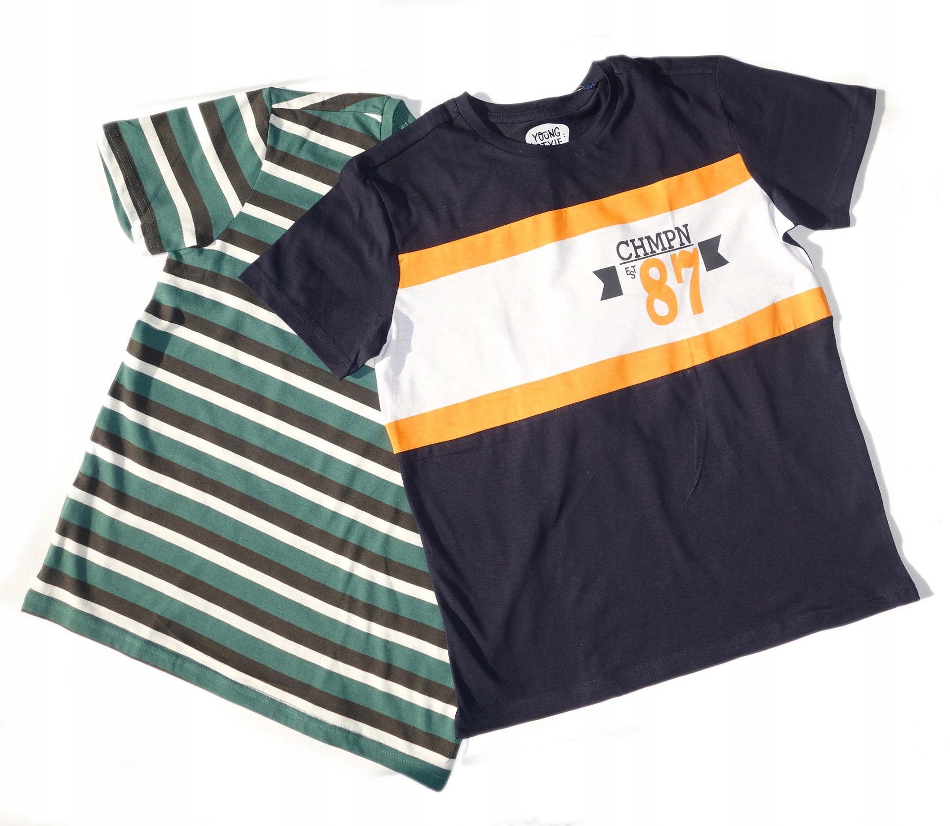 

Koszulka Chłopięca T-shirt 2 Pack kolorowe 152