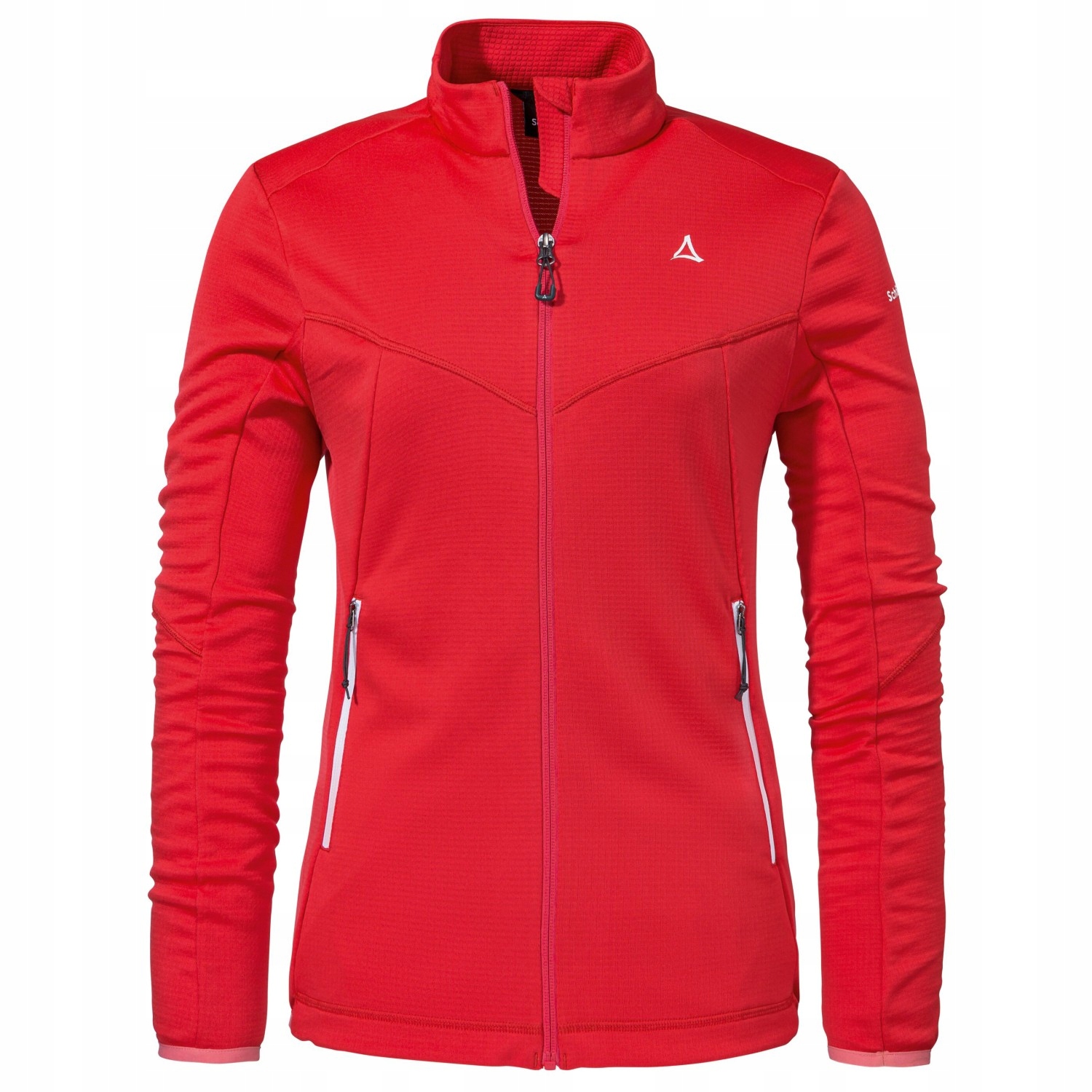 Bluza Damska Polarowa Schoffel Fleece Jacket Svardalen 42 XL Czerwona