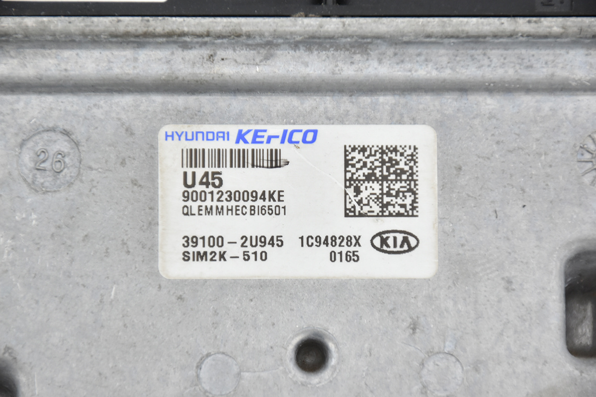computer control unit * KIA SPORTAGE IV 39100-2U945