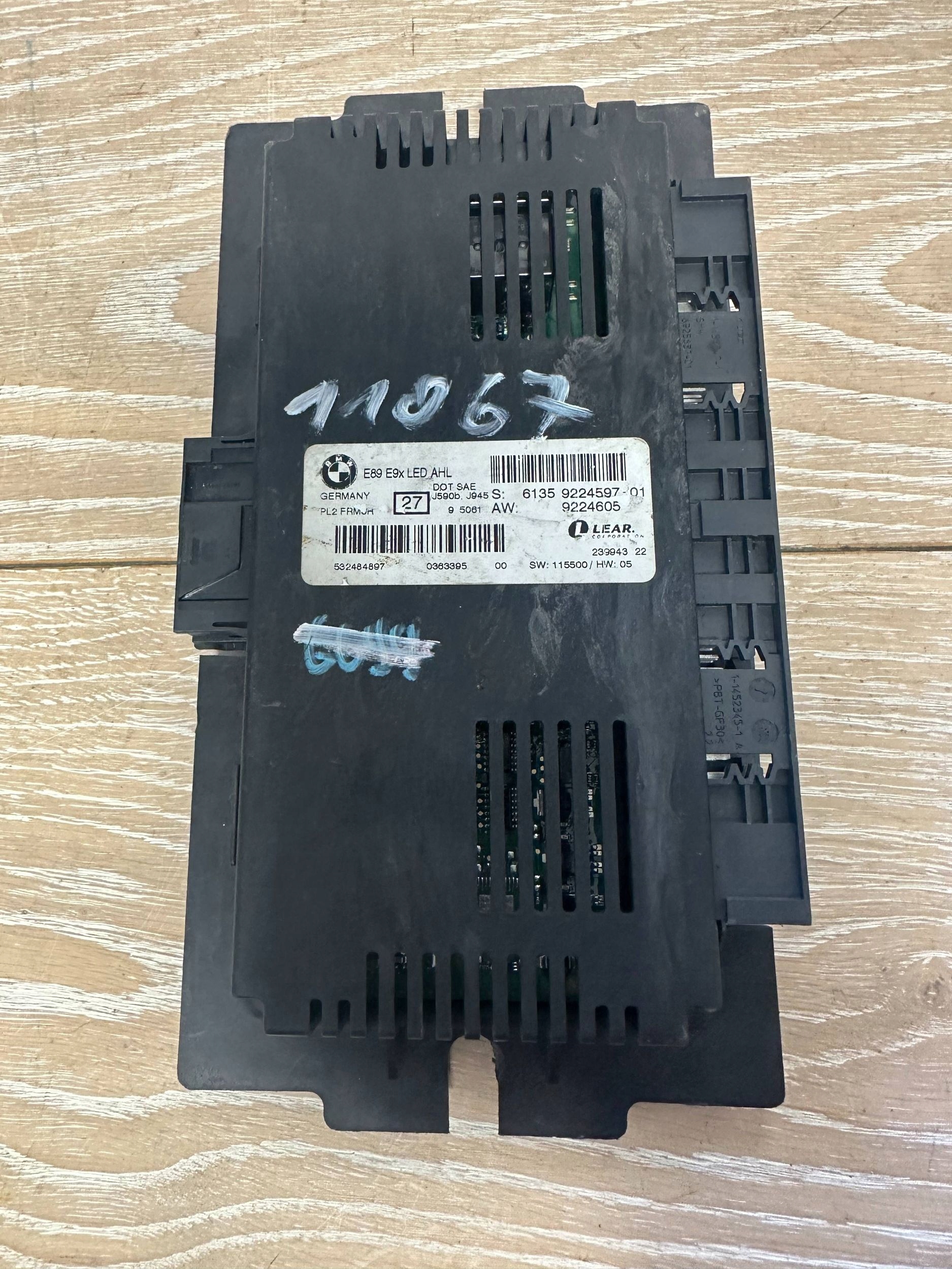 module of the lights (LCM) BMW 3 E90 E91 9224597