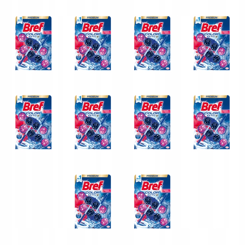 Bref Color Aktiv Fresh Flowers 2x50 g X10