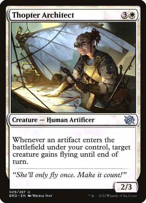 MtG: Thopter Architect (BRO)