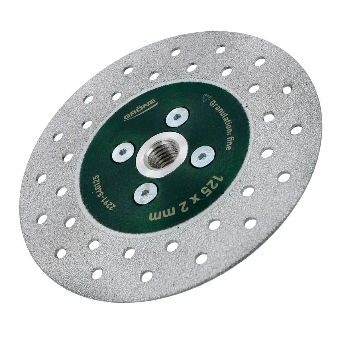 Diamantový kotouč Grone 125 x 22,2 mm přesný M14 pro řezání a broušení