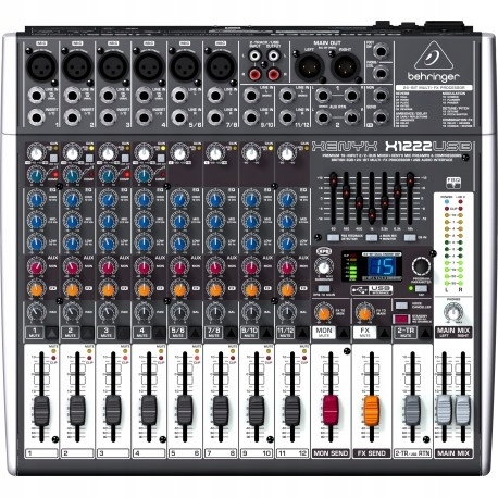Behringer X1222USB 16-kanałowy mikser z preampami Xenyx