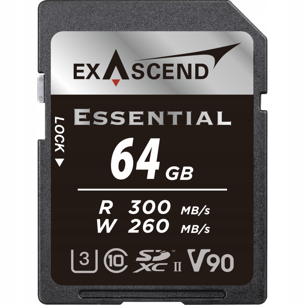 Paměťová karta Exascend Essential Uhs-ii V90 64GB 300/260 MB/s