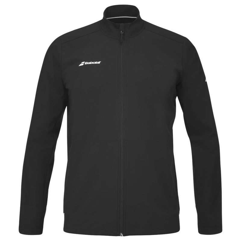 Mikina Juniorská Babolat Play Jacket Junior Black/black 164