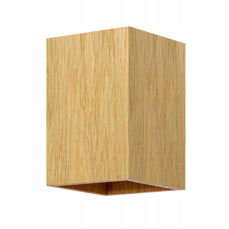 Nástěnná Led lampa Dubová 10x15 CM Nástěnná nad Zrcadlo nad schody