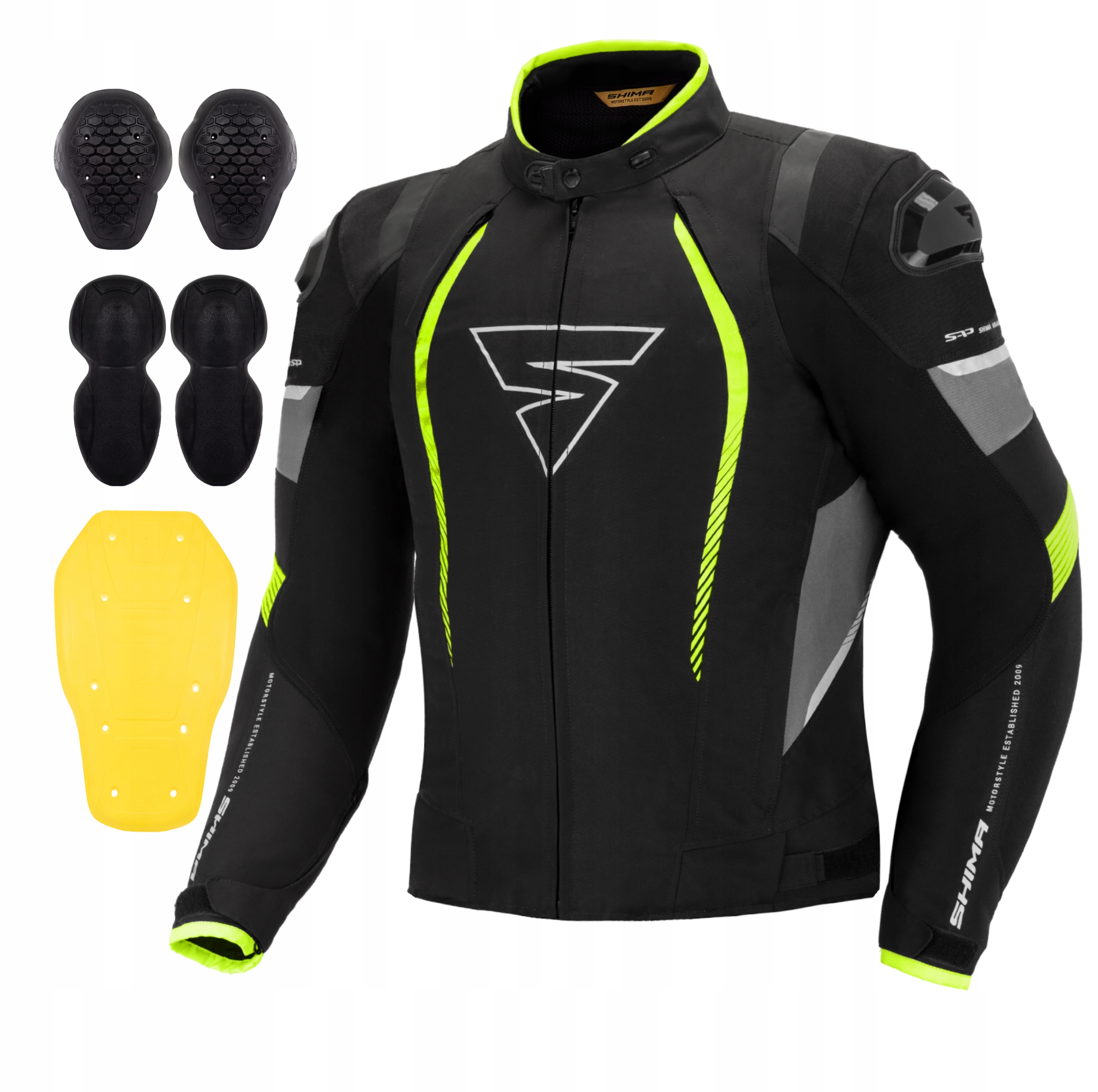 

Shima Solid Pro Fluo Kurtka motocyklowa Gratisy