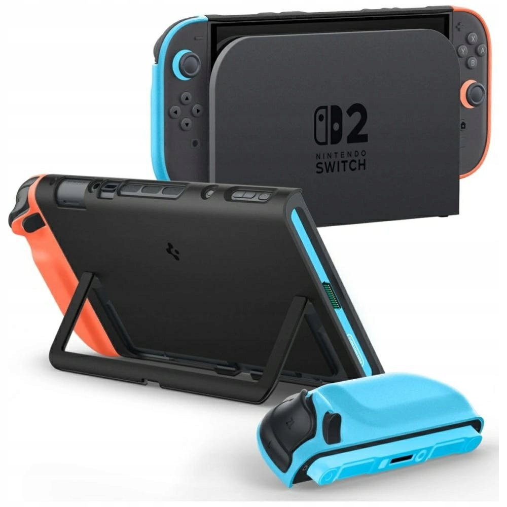 Etui do Nintendo Switch 2, Spigen Nano Pop stylowe smukłe cover dwukolorowe