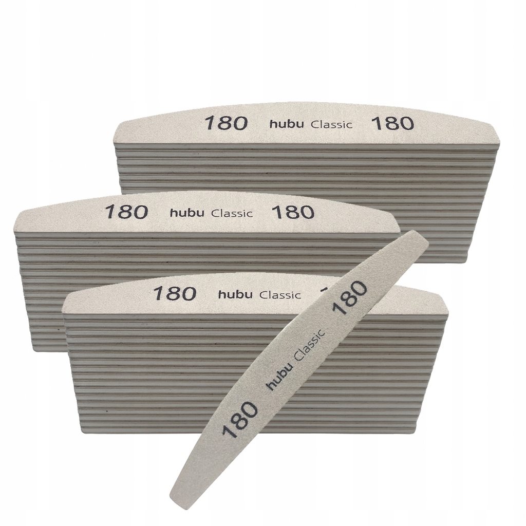 Hubu pilník na nehty Loďka Standard 180/180, 100 ks