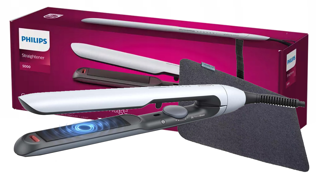 Keramická Žehlička Philips BHS520/00 S Dvojitou Ionizáciou Puzdro