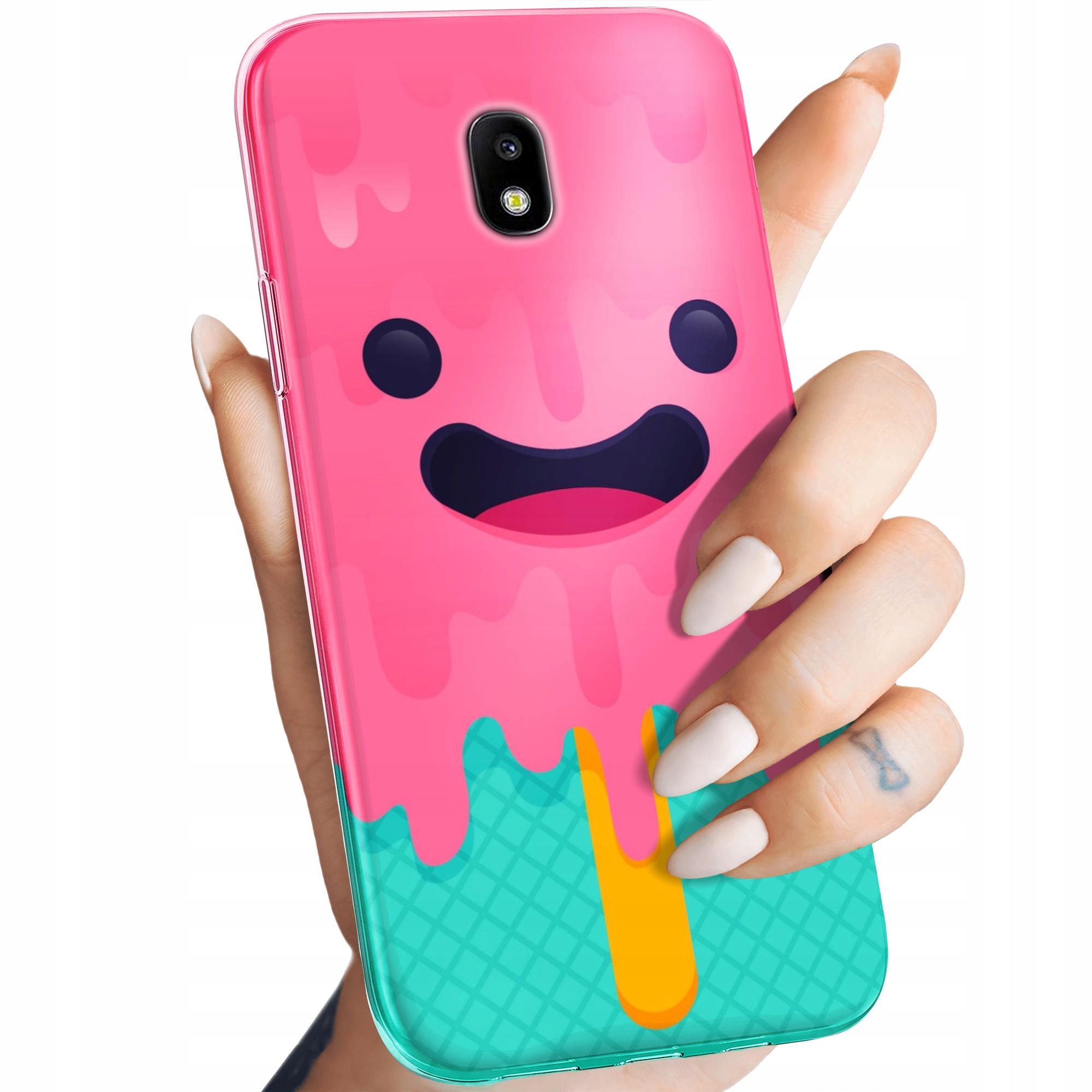 Etui Do Samsung Galaxy J3 2017 Candy Cukierki Słodycze Słodkie Case