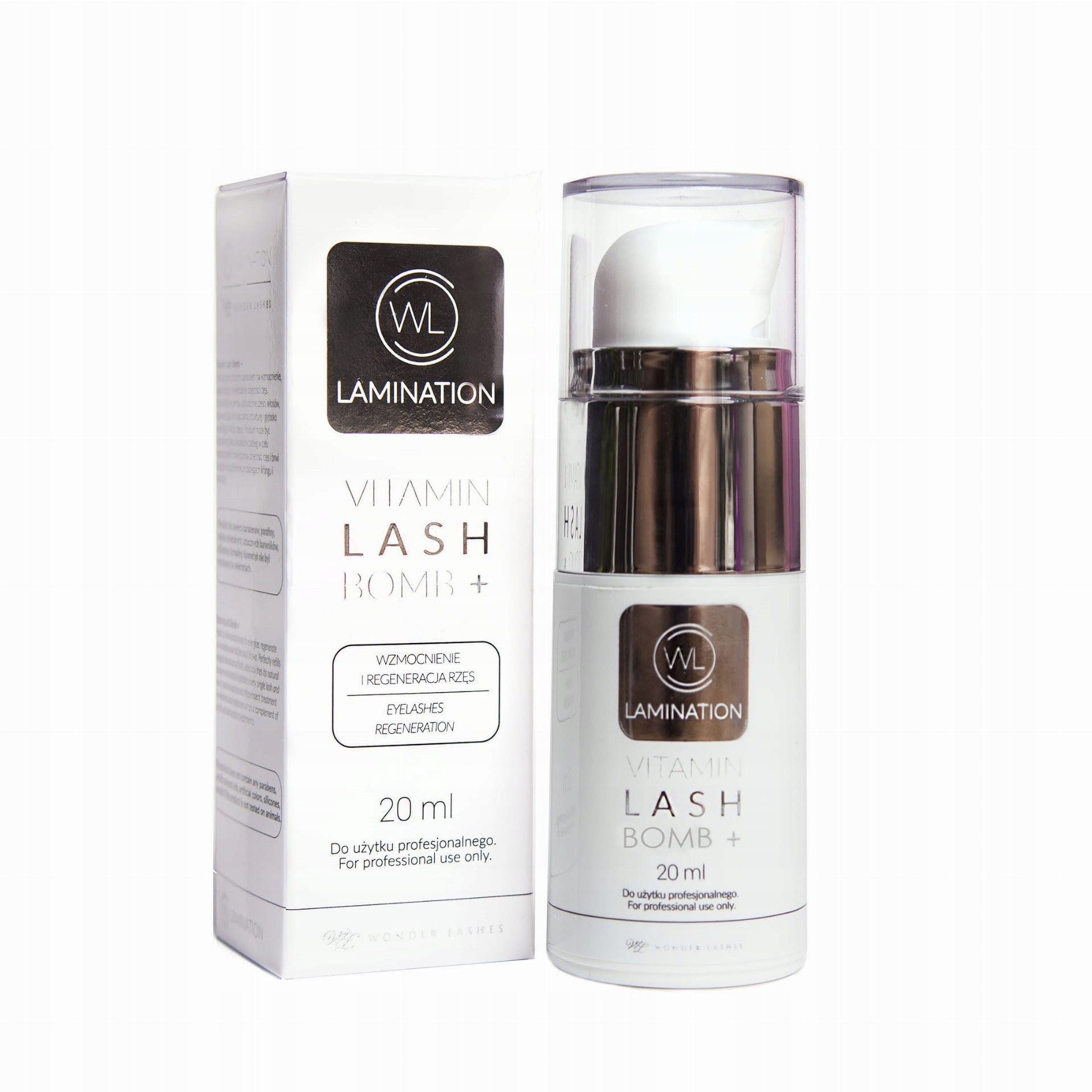 Wonder Lashes Vitamin Lash & Brow Bomb vyživující emulze na obočí a řasy