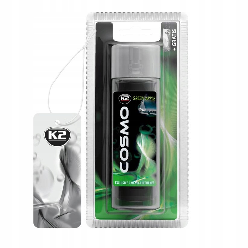 K2 COSMO ZIELONE JABŁKO ODŚWIEŻACZ DO AUTA 50 ML