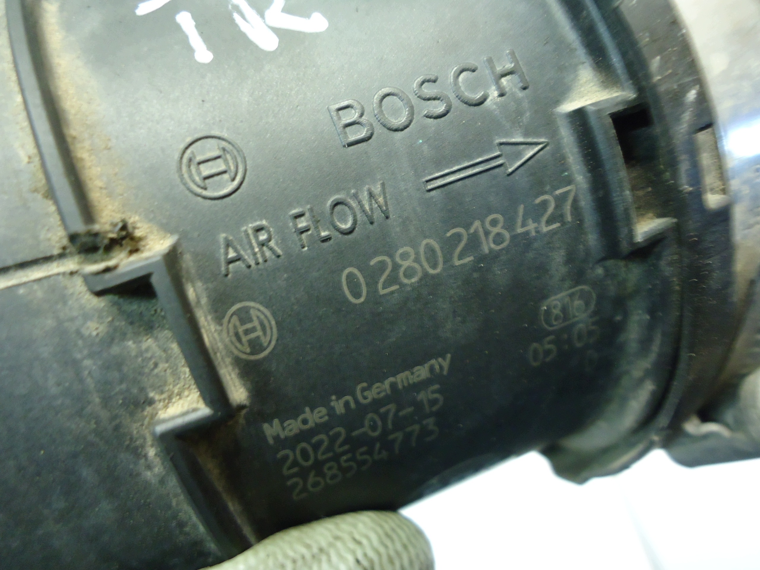 OPEL INSIGNIA A 2.0 CDTI 2.0CDTI flow meter 0280218427 13254634
