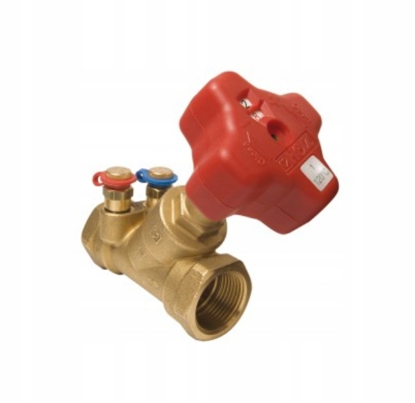 Zawór równoważący Herz Stromax skośny DN25 1" he652