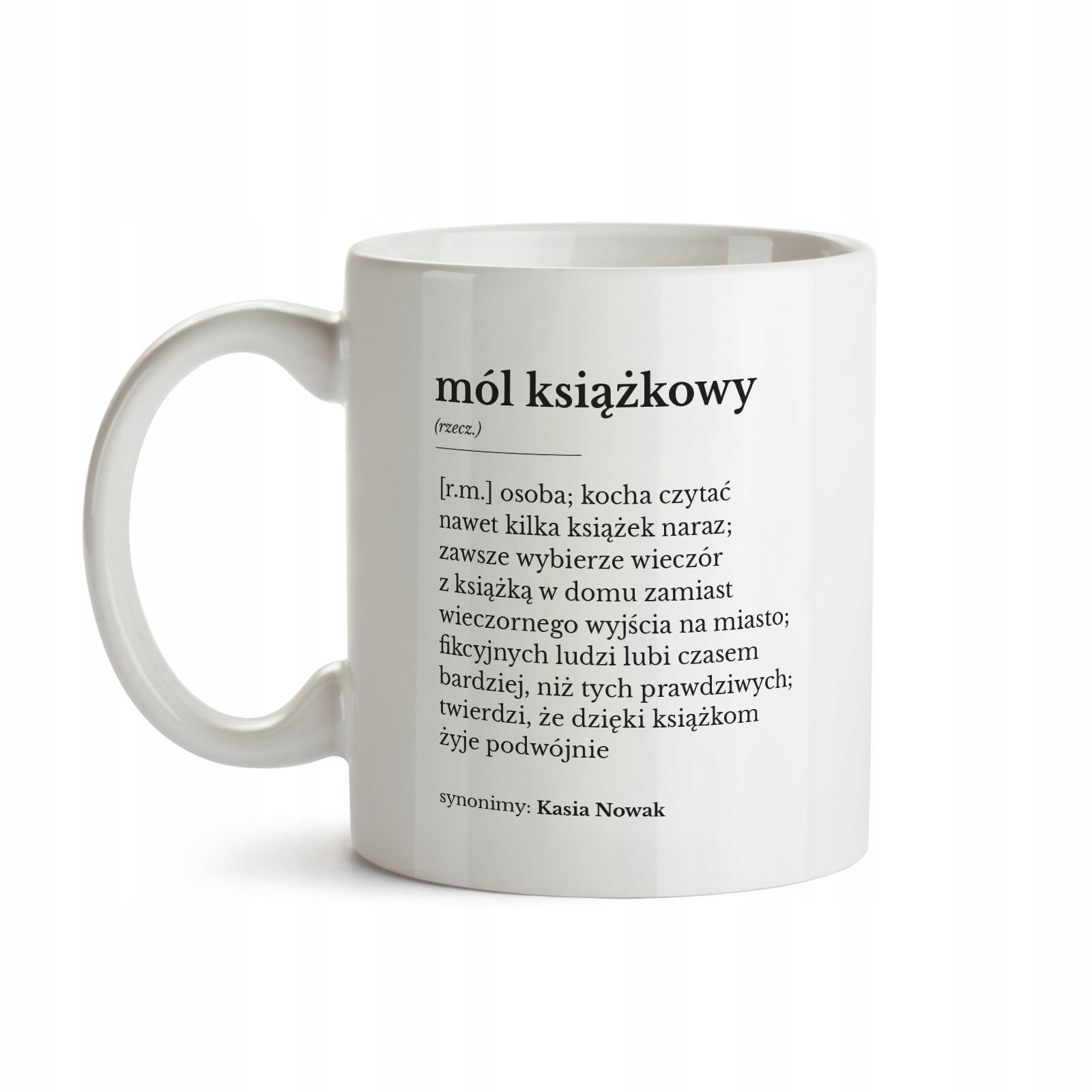 

Kubek Mól Książkowy definicja personalizowany