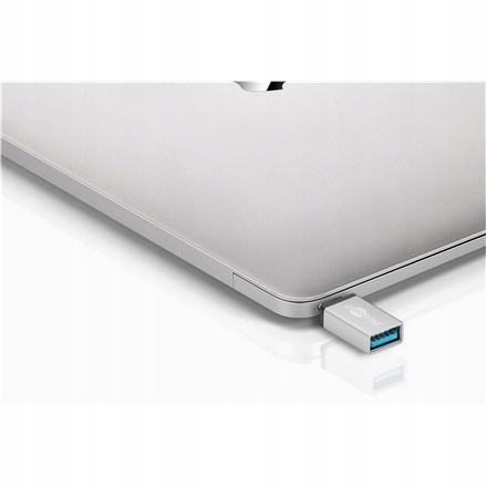 Goobay żeński 9-pinowy Usb typu A męski 24-pinowy Usb-c srebrny