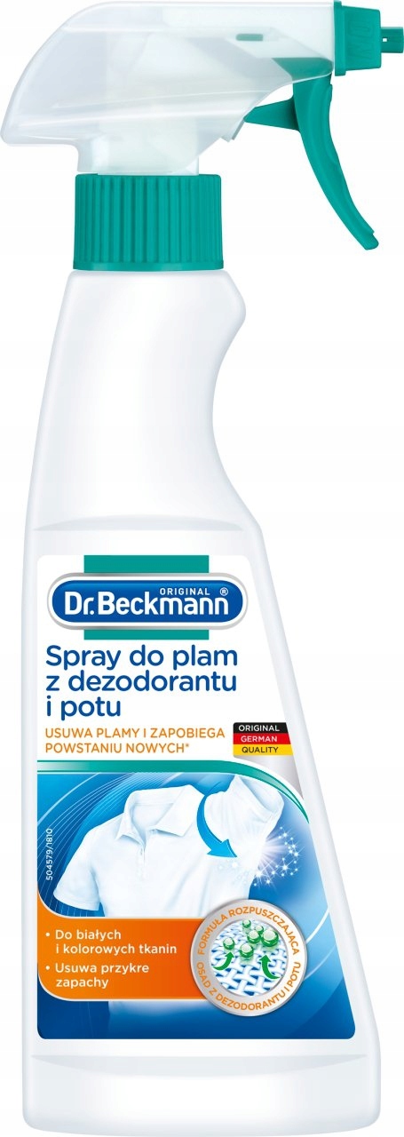 

Dr. Beckmann Spray Do Plam Z Dezodorant I Potu 250