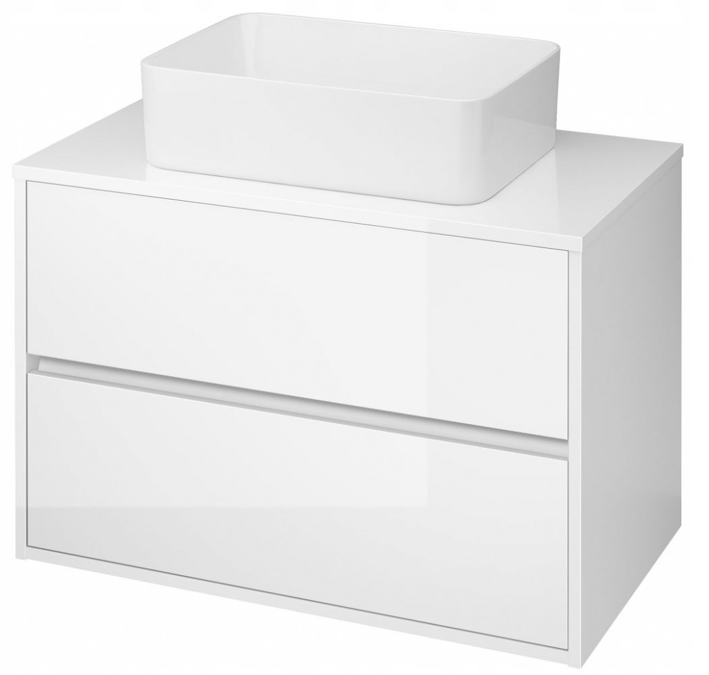 Skříňka pod umyvadlo na desku Crea 80, bílá (S924-005) /pa/