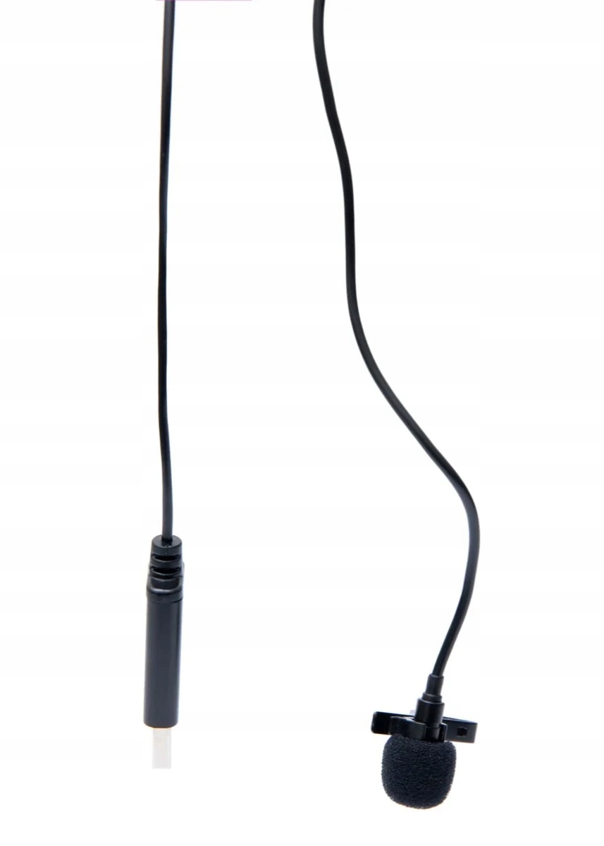Mikrofon krawatowy do komputera laptopa na USB Marka Ckmova