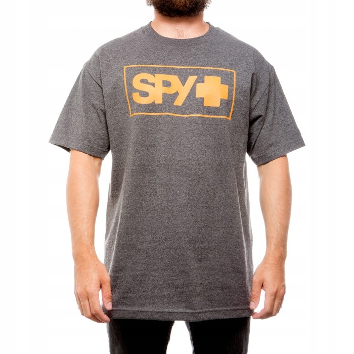 Koszulka Casual T-shirt Spy Optic Boxed Szara Grey rozmiar M