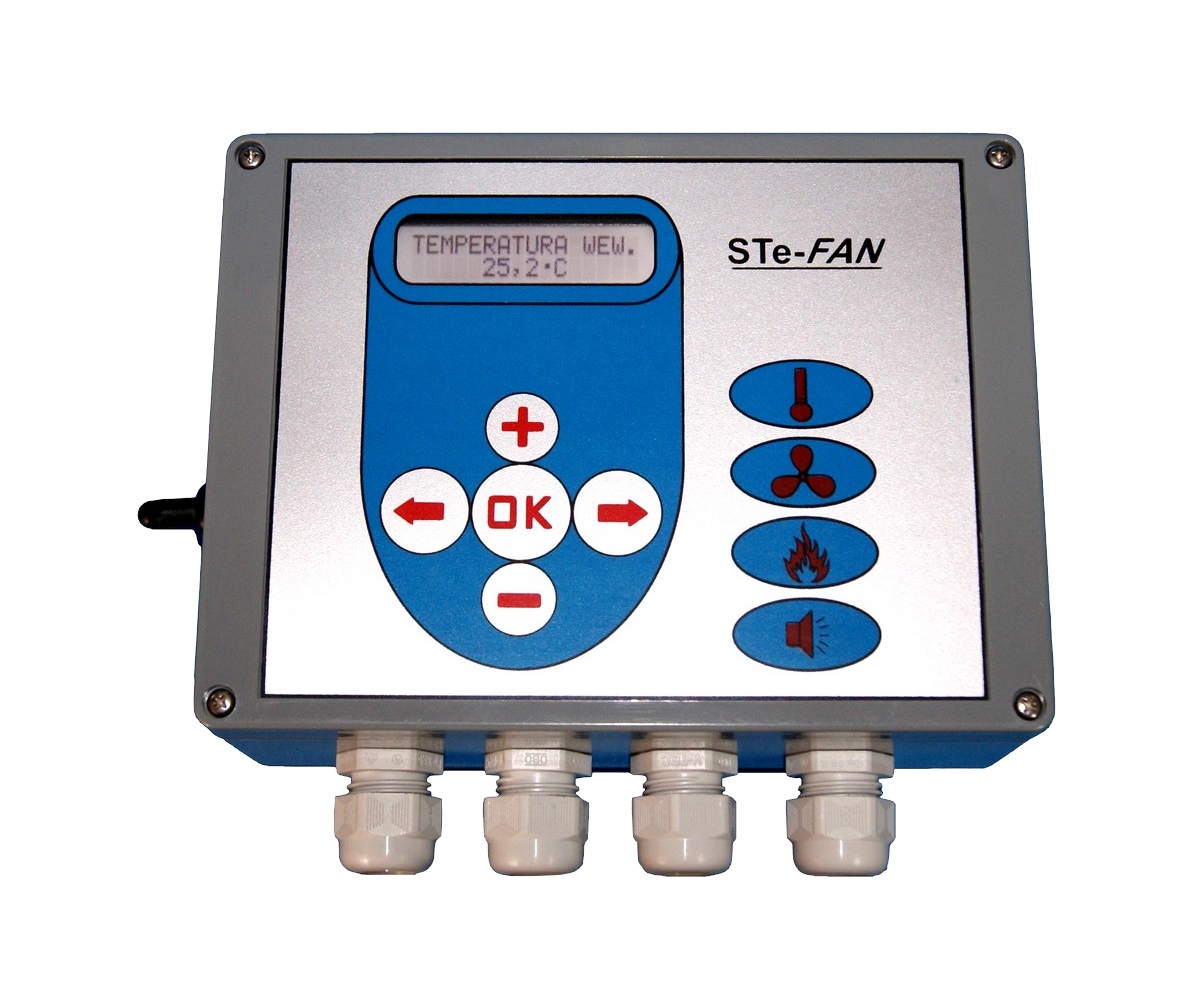 STEFAN-V12 Sterownik Klimatu Regulator Wentylacji