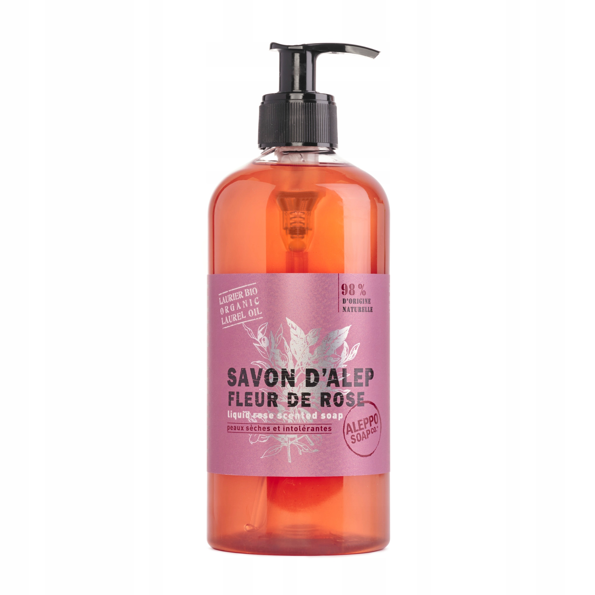 MYDŁO ALEPPO W PŁYNIE RÓŻANE 500 ml *LUX* Kod producenta ASCOPE16