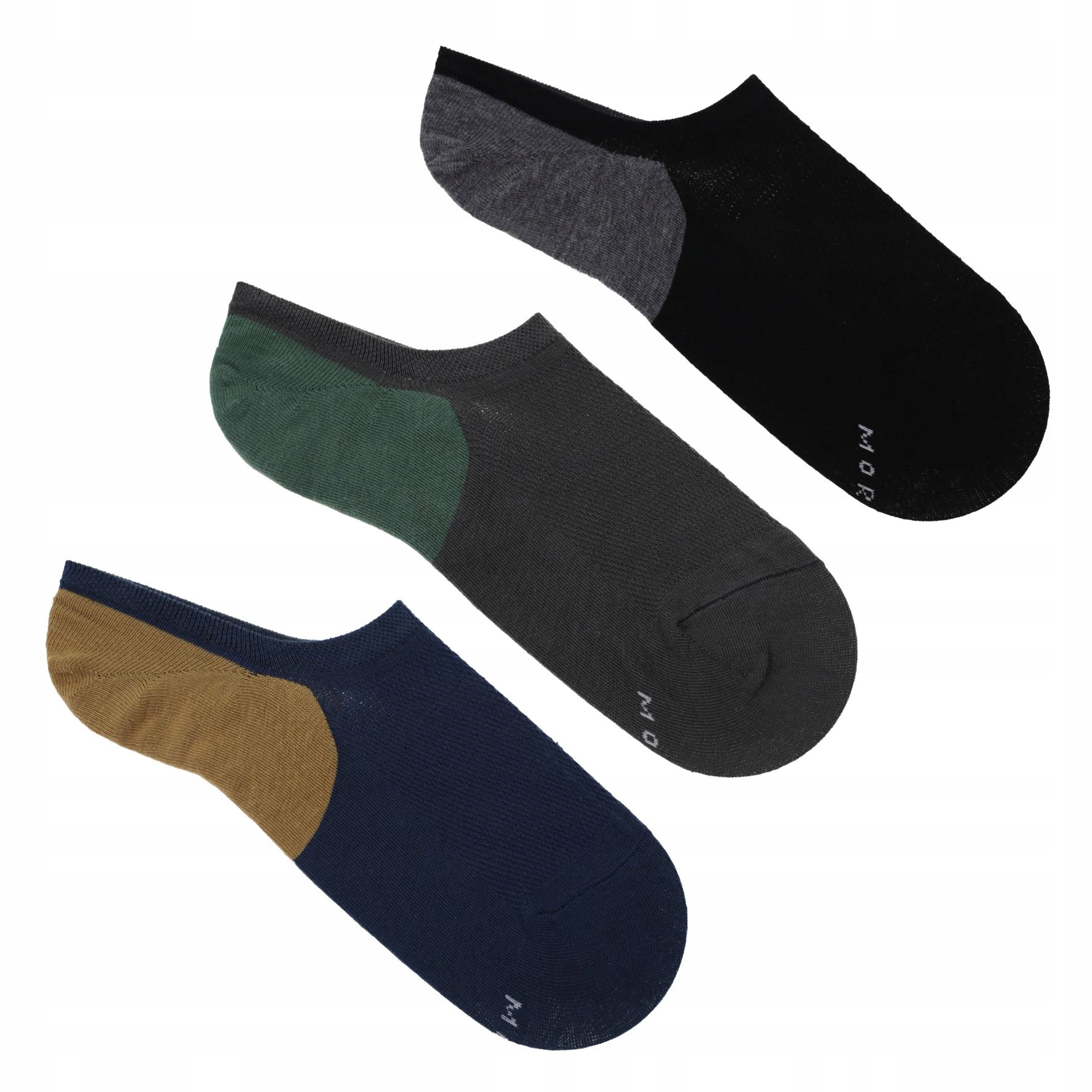 

3 x Skarpety Stopki Krótkie Męskie 39/42 Moraj