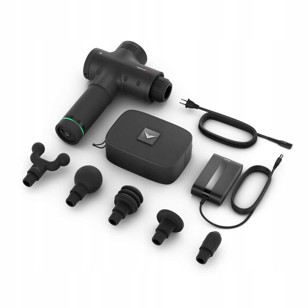 Pistolet do masażu Hypervolt Plus Bluetooth czarny 90W