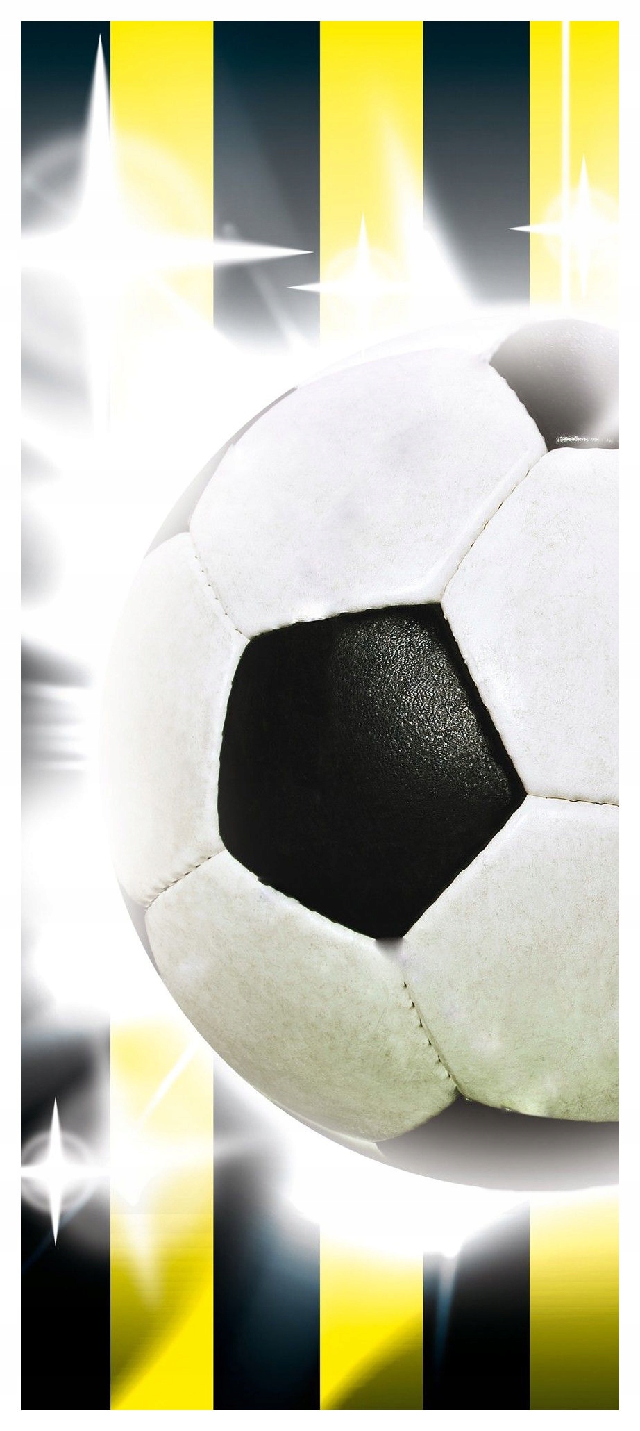 Samolepka Fototapeta Fotbal abstrakce sport minimalismus 91x211