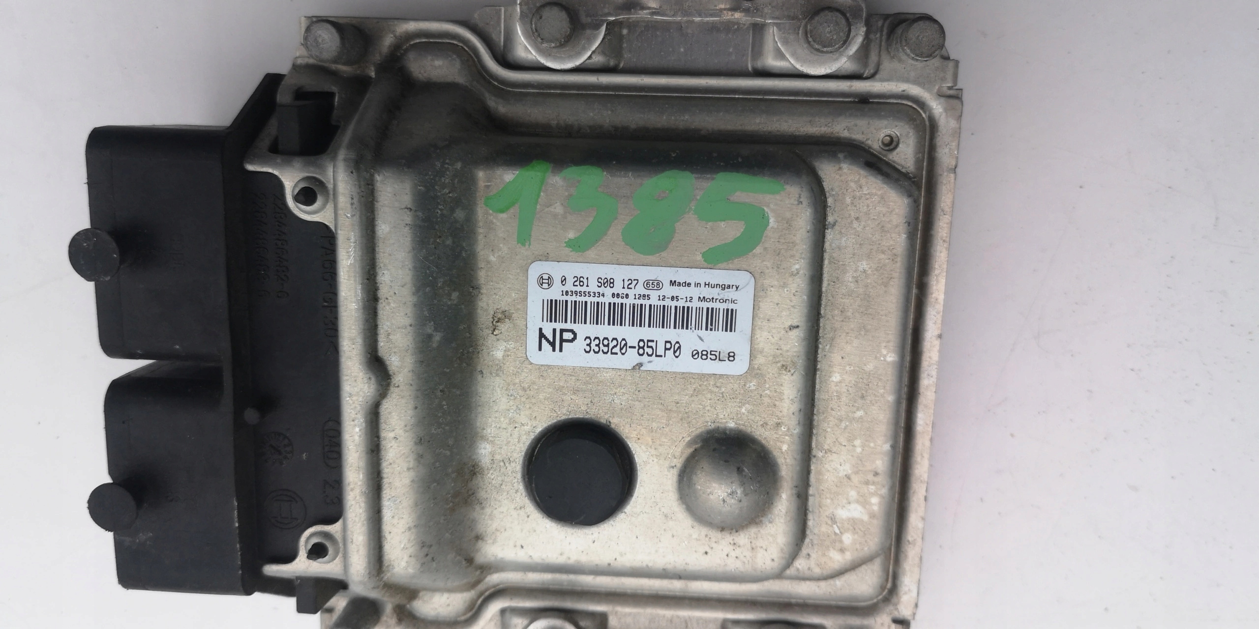 OPEL AGILA 1.0B 33920-85LP0 0261S08127 Computer EC