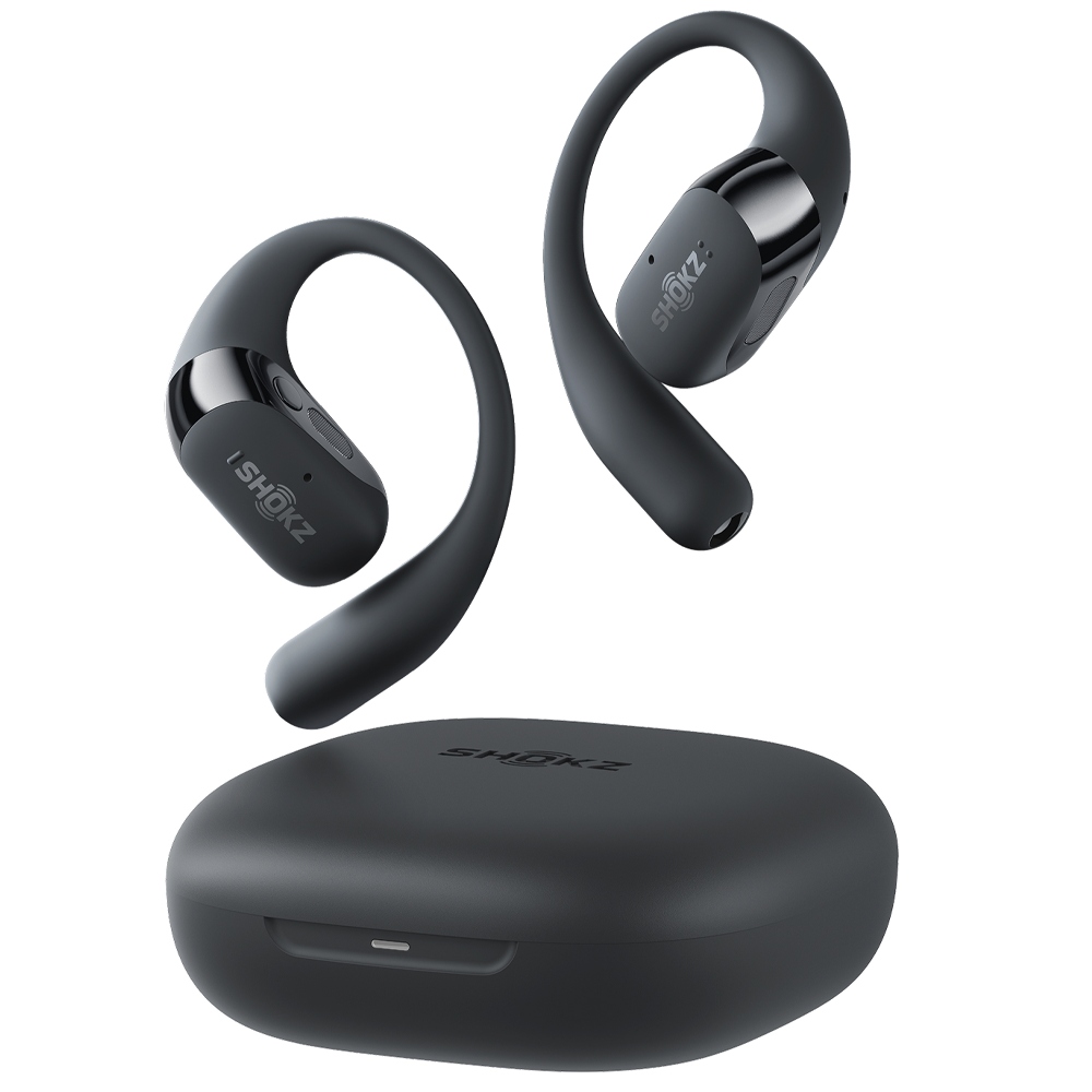 Bezdrôtové slúchadlá Shokz OpenFit 2, čierna