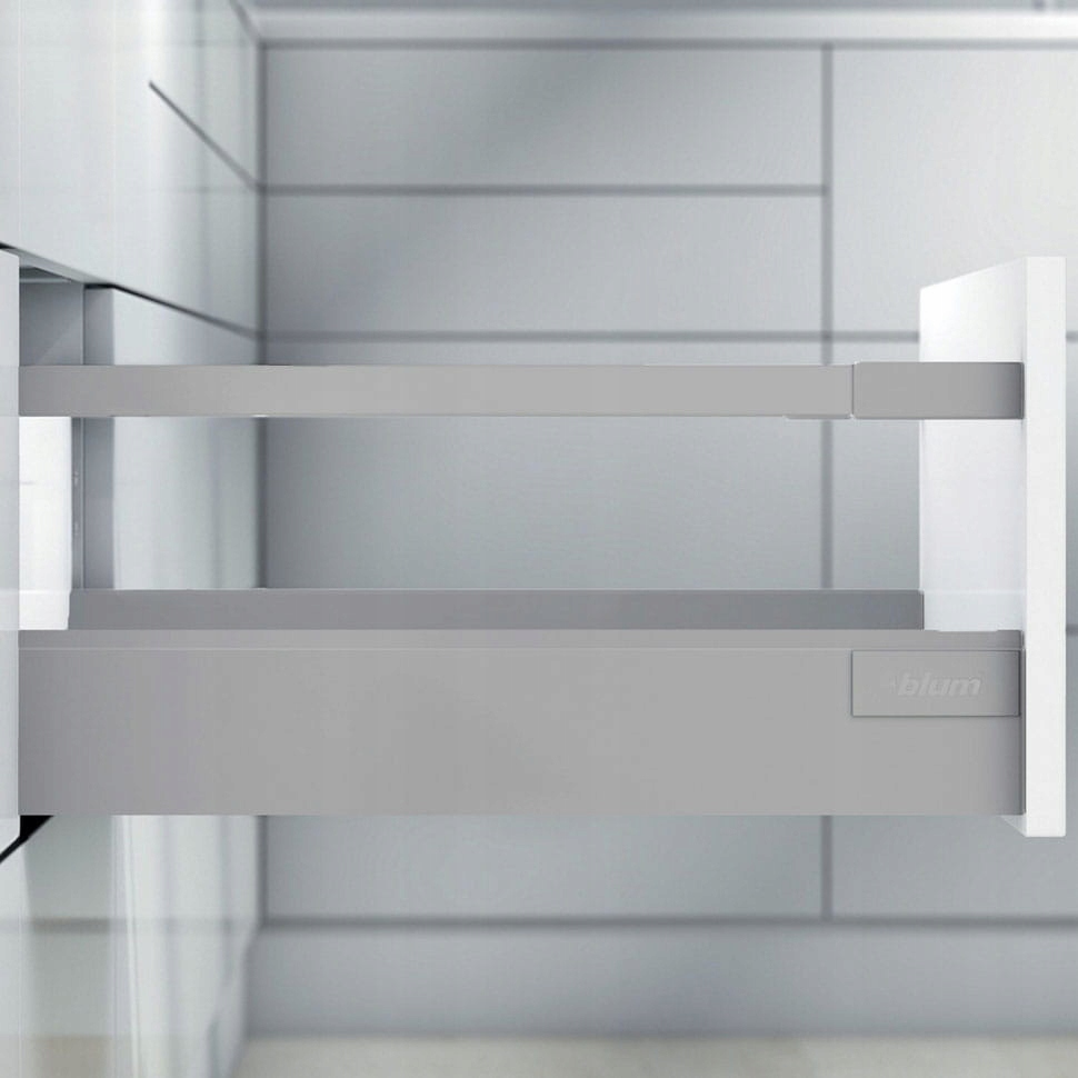 Šuplík Tandembox Antaro 500 mm, vysoká s relingem C, 65 kg, šedá