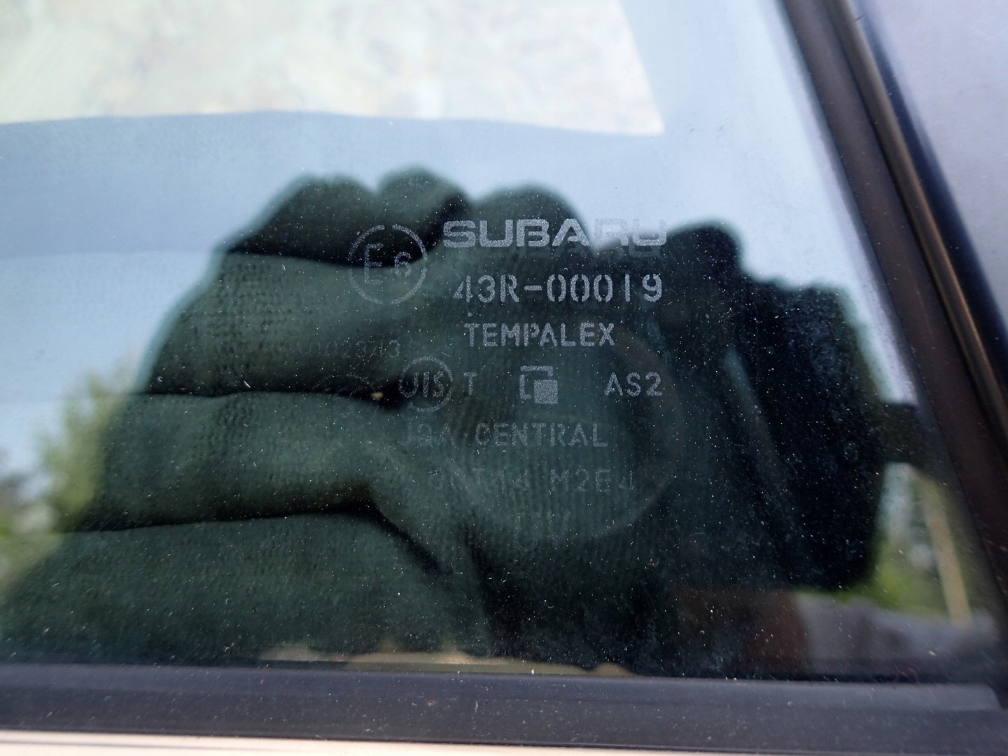 door left rear. left rear part SUBARU OUTBACK BR IV 2009-2014R