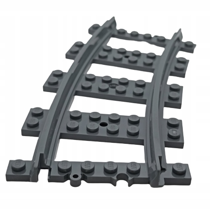 

Lego Pociąg Tory Łukowe Ciemny Szary 53400