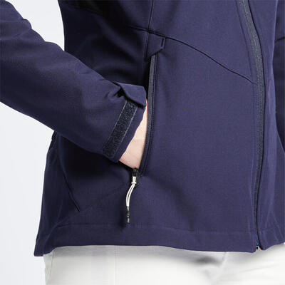 Kurtka softshell żeglarska damska Tribord Sailing 900 Kolor dominujący odcienie niebieskiego