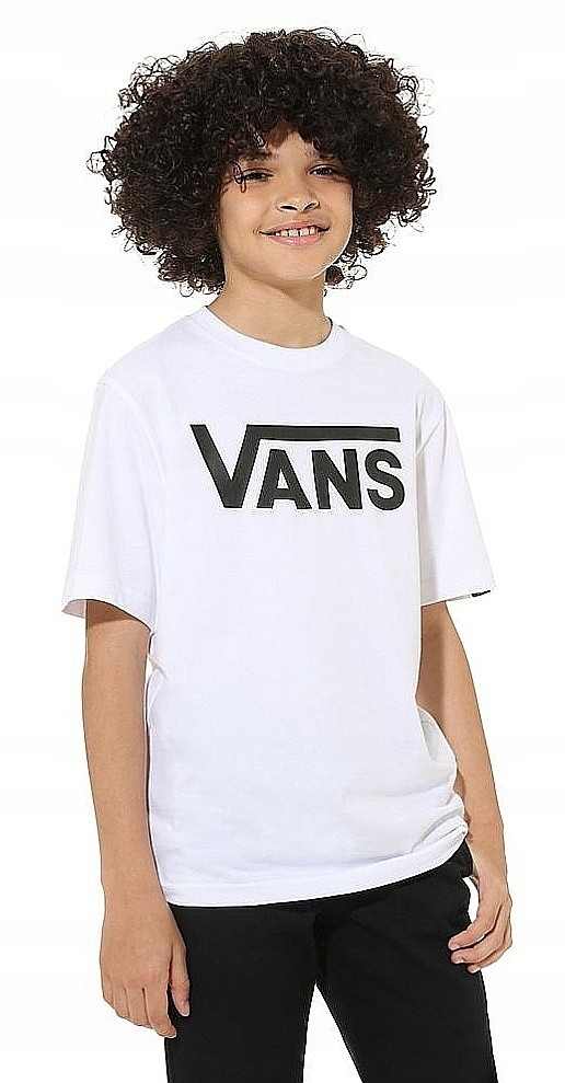 Tričko Vans Classic - bielo/čierne