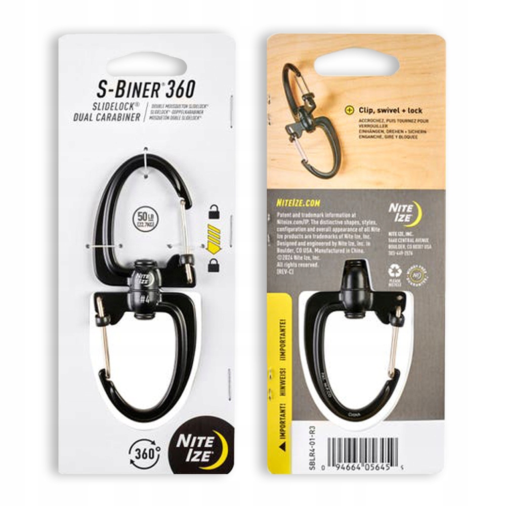 Nite Ize S-Biner 360 SlideLock #4