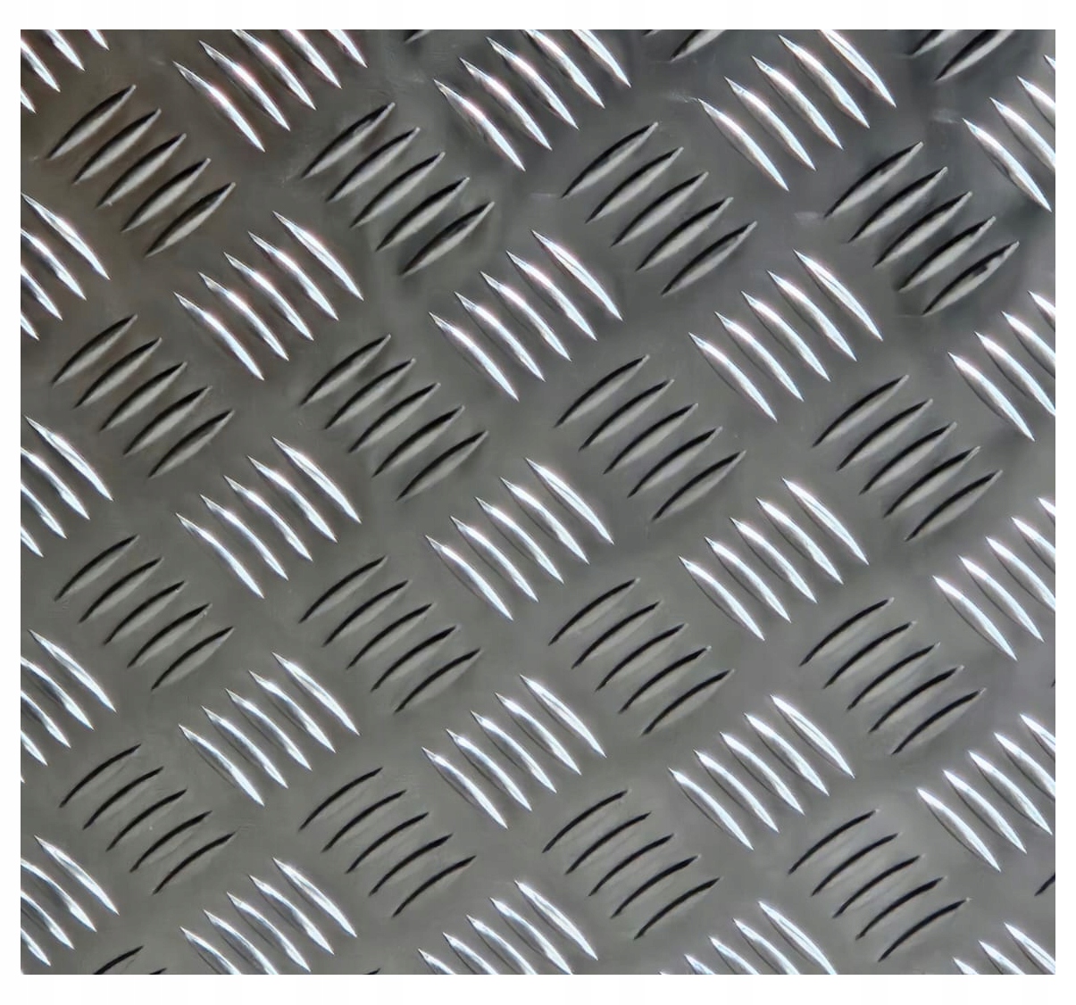 Plech hliníkový rýhovaný 450 x 550 gr. 2,0 mm gat. 5754