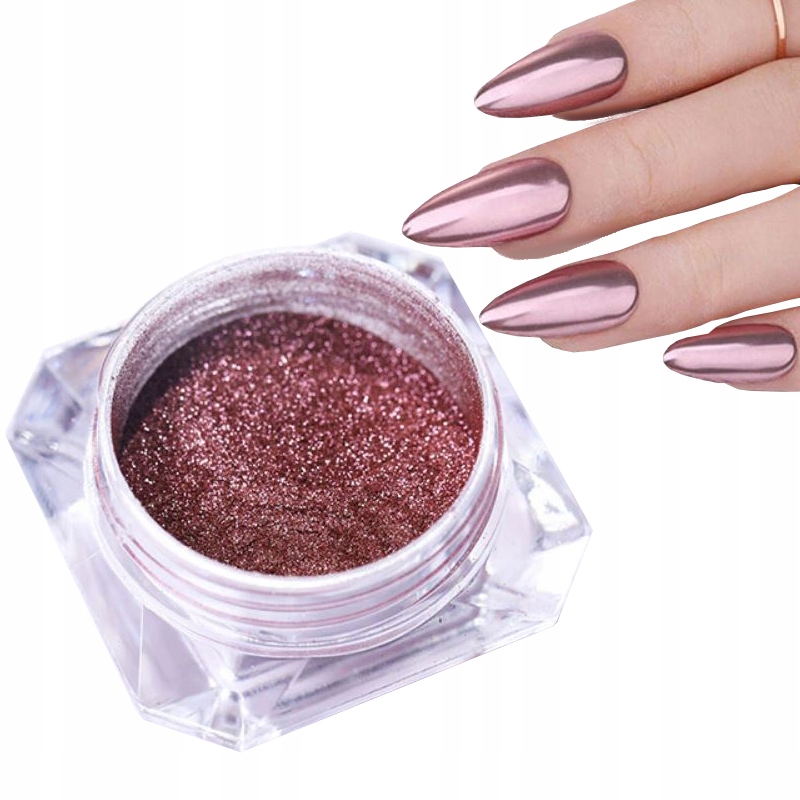 

Różowe złoto efekt lustra Rose Gold mirror
