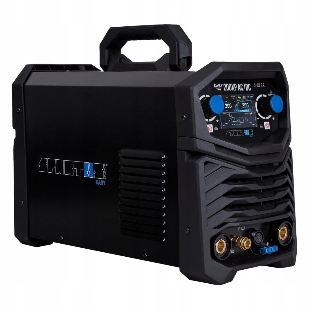 Spawarka SPARTUS EasyTIG 200XP AC/DC ALUMINIUM uchwyt SPE 17 4m TIG MMA Metody spawania MMA