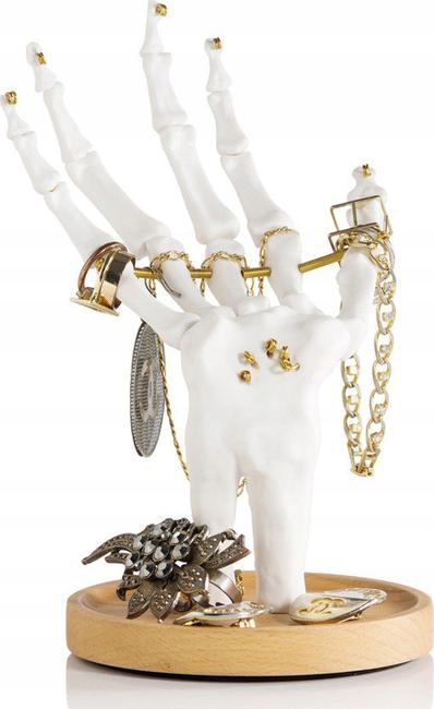 Stojan na šperky Skeleton Nejoriginálnější Prsteny Náramky