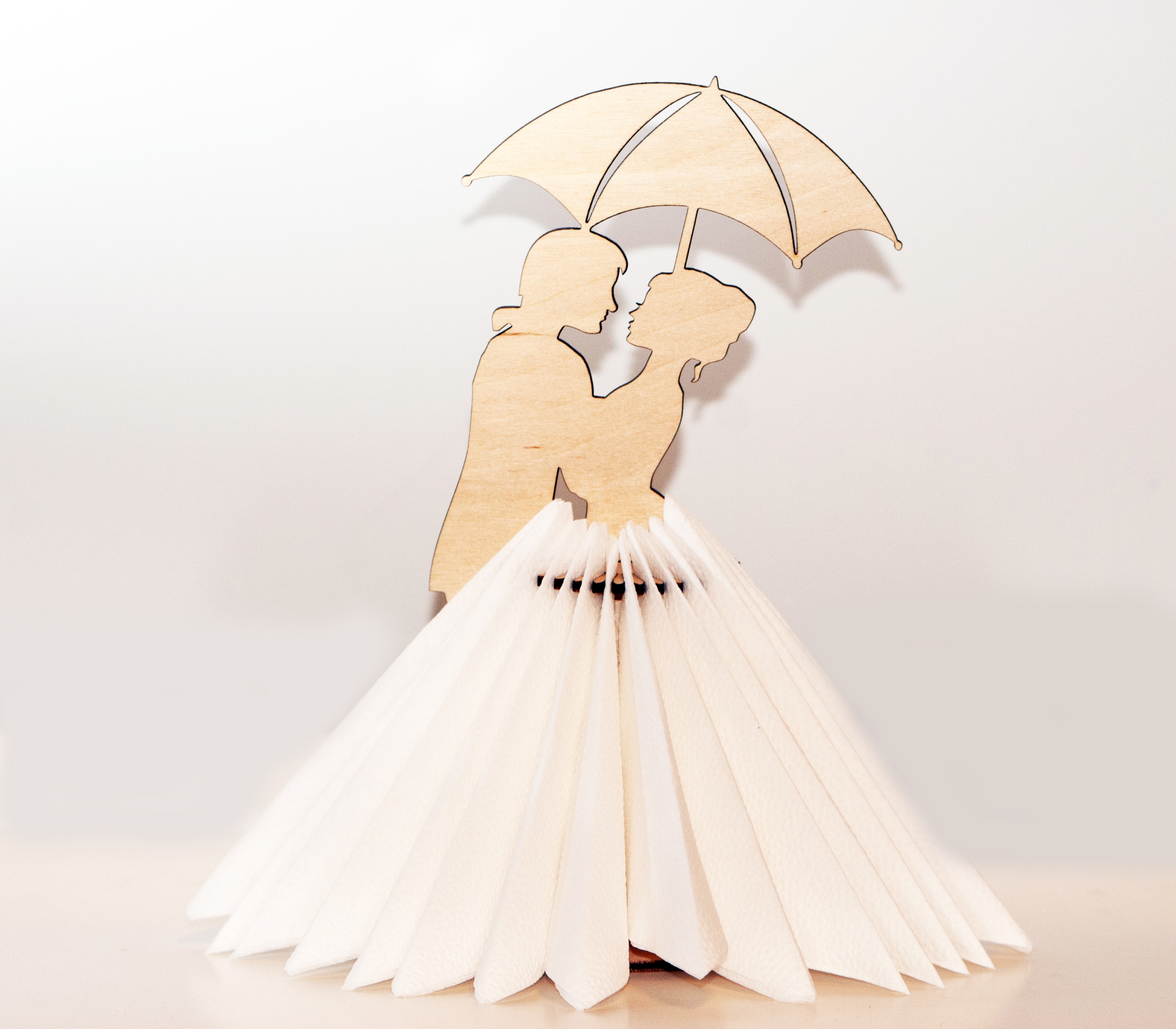 Serwetnik drewniany Stojak na serwetki Kod producenta 4005