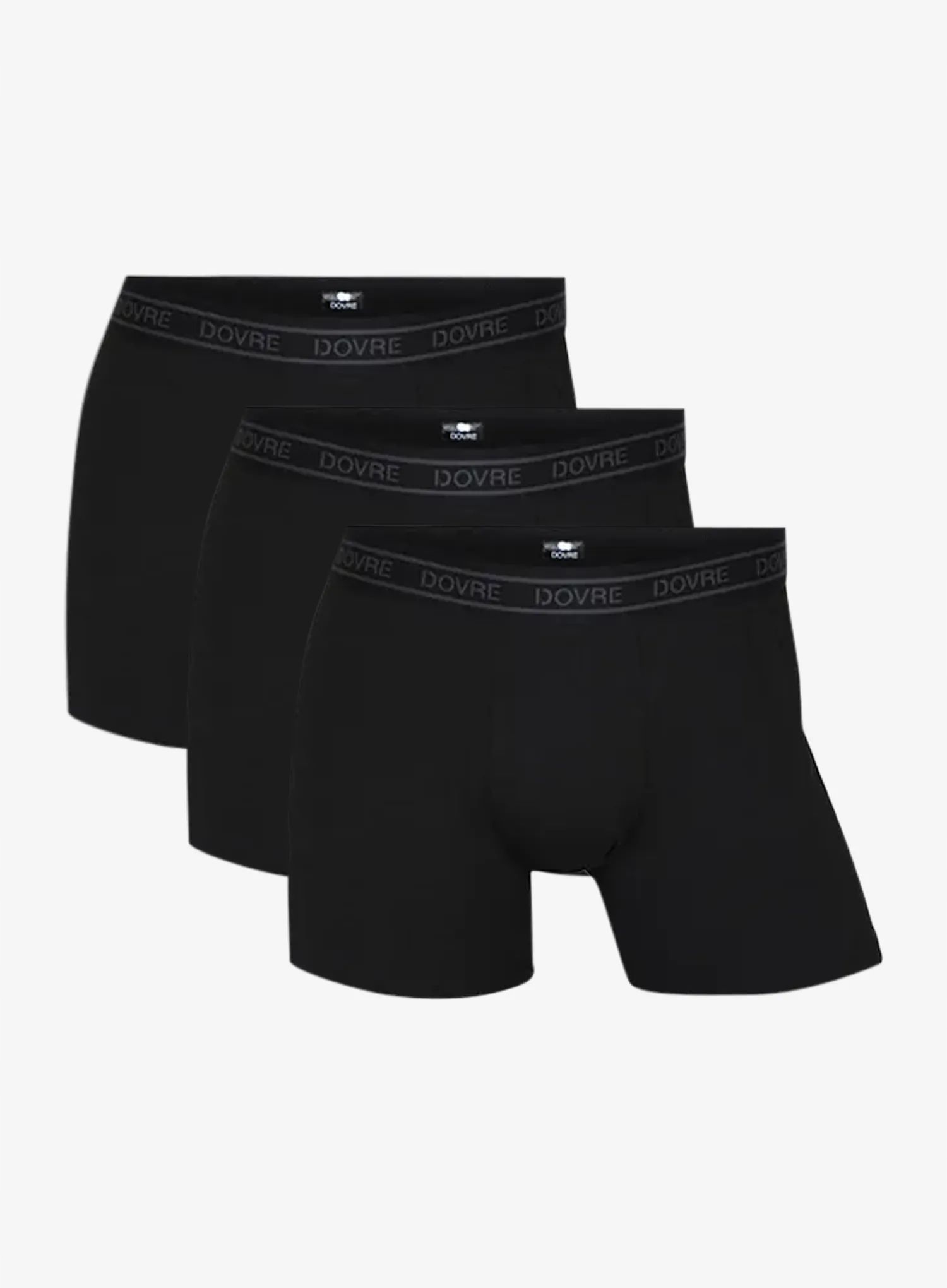 Termoaktivní boxerky Dovre Tights 3-Pack Bamboo černá M