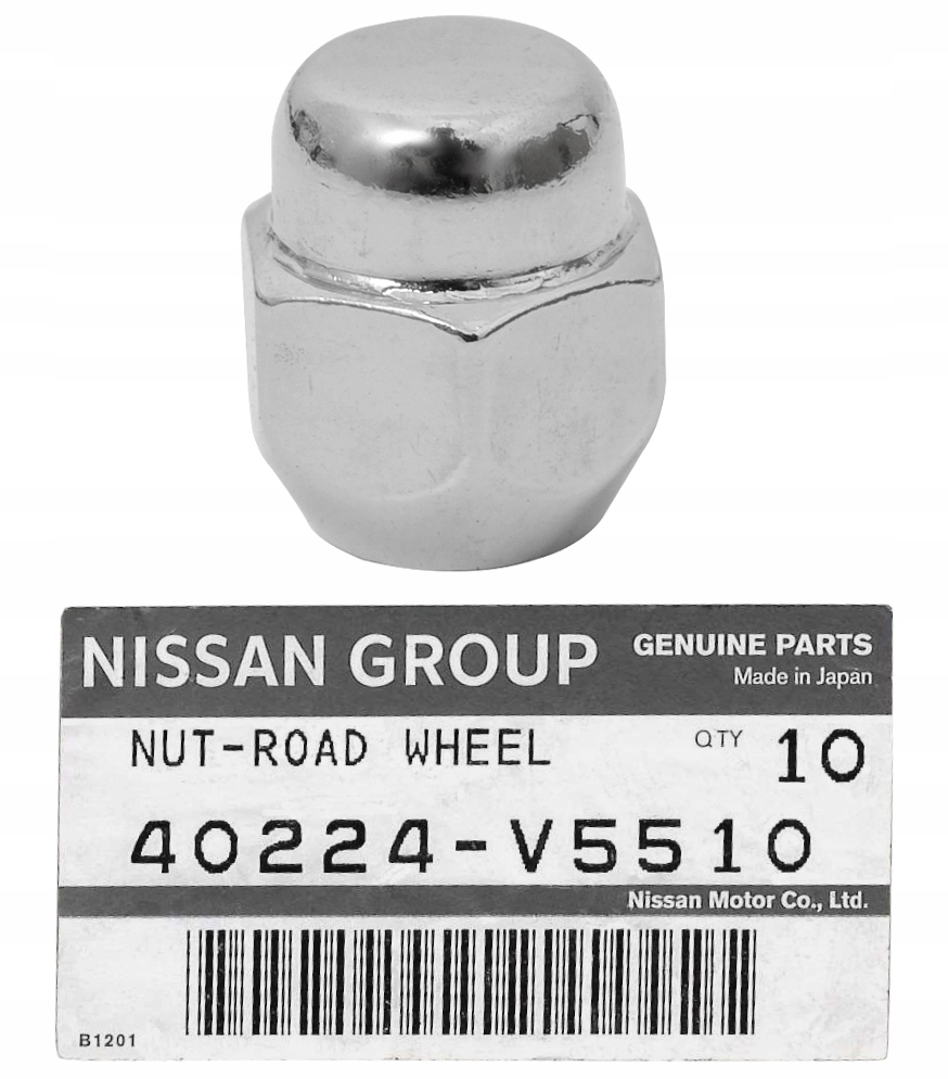 

Nakrętka koła Ford Nissan M12x1.25 40224-V5510 Oe