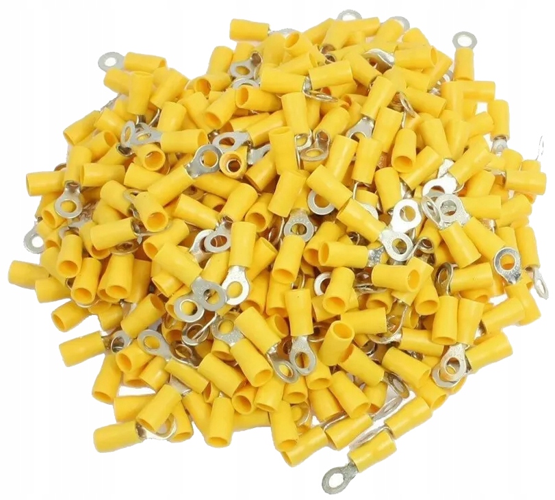 KONEKTOR OCZKOWY M5 IZOLOWANY 4-6 mm2 100 szt