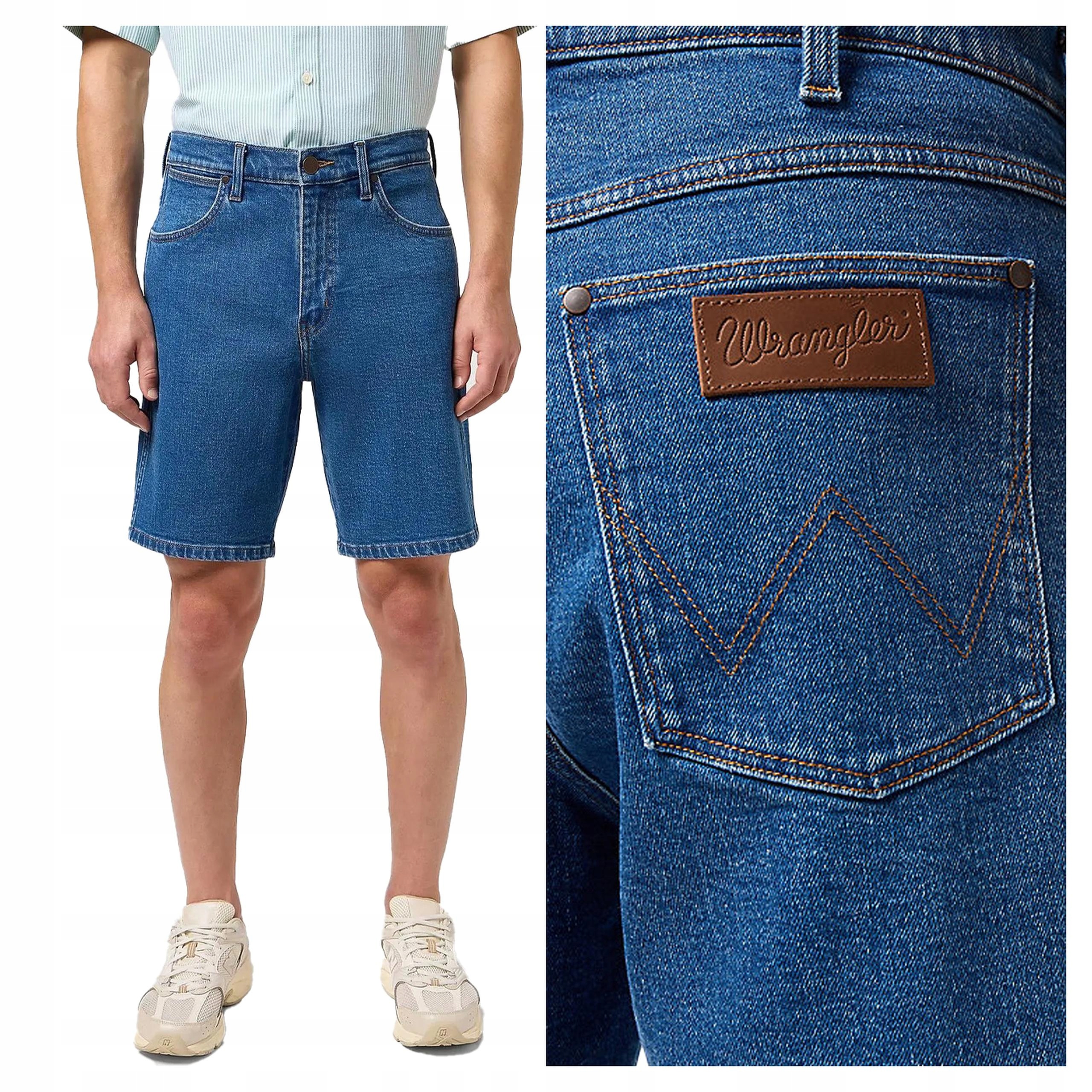 Pánské džínové šortky Wrangler Frontier Short 32