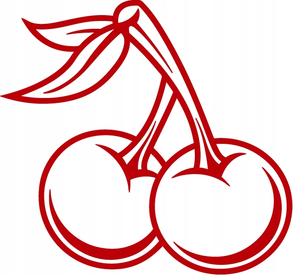 

Naklejka na auto Wisienki Wiśnie 11 cm w. 89