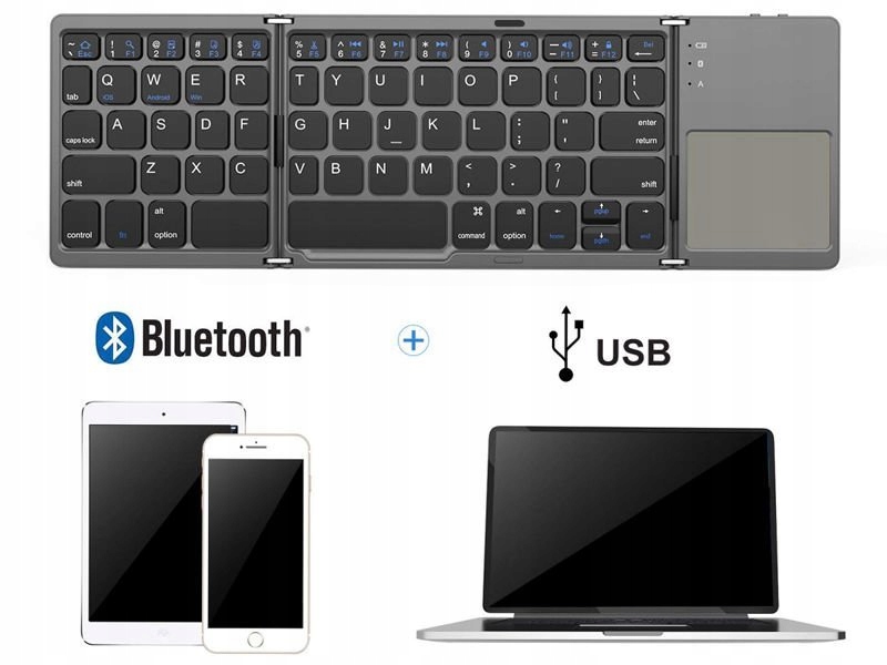 WIRELESS BLUETOOTH TOUCHPAD SMART KEYBOARD Interfejs Bluetooth
